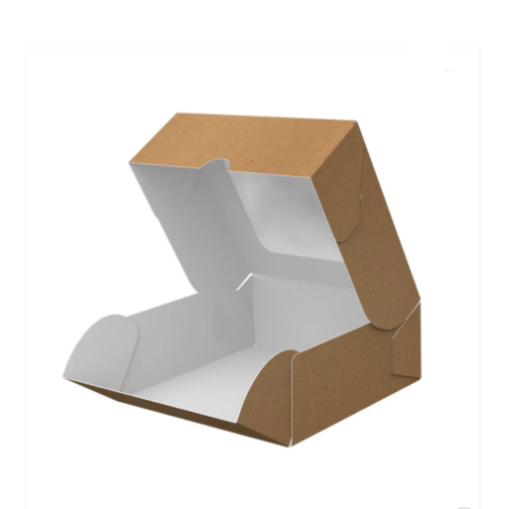 Картонна коробка для солодощів “Міді“, крафт