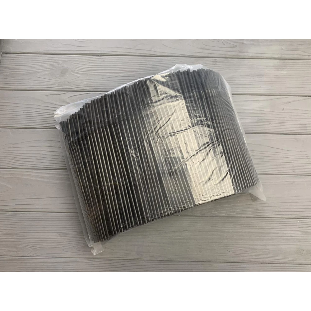 Трубочка гофра чорна 1000 шт