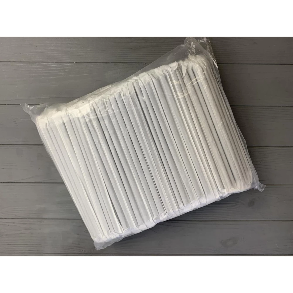 Трубочка в індивід. уп (папір) фрешка чорна 300 шт TR17