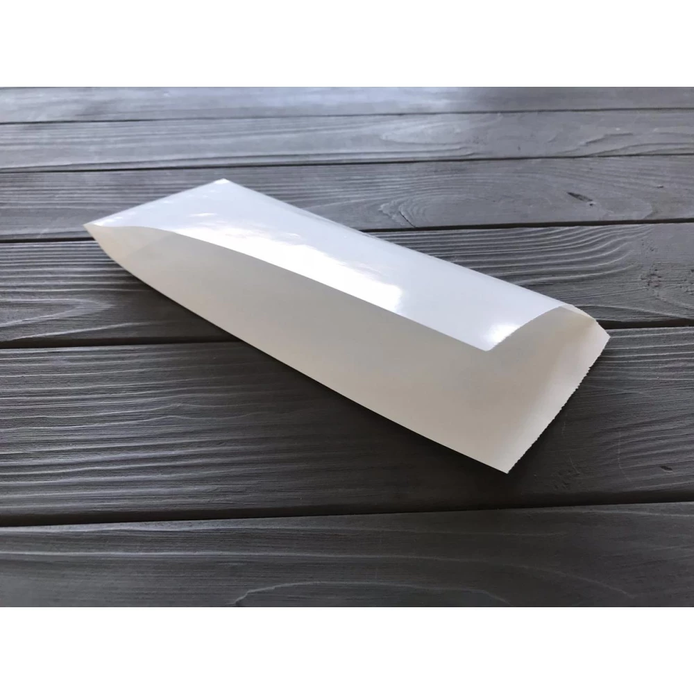 Куточок білий 230х100 мм (жиростійкий) 65гр/м2 110Ф