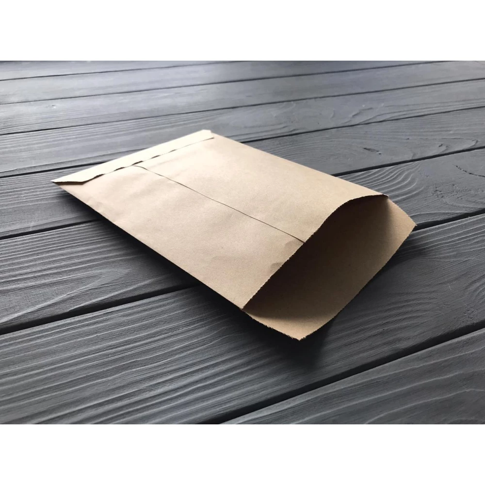 Пакет саше бурий 193х150 мм. 115Ф Монетні