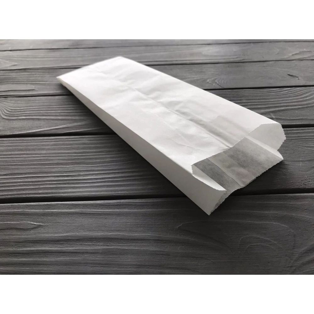 Білий пакет саше 270х80х50 мм 136Ф