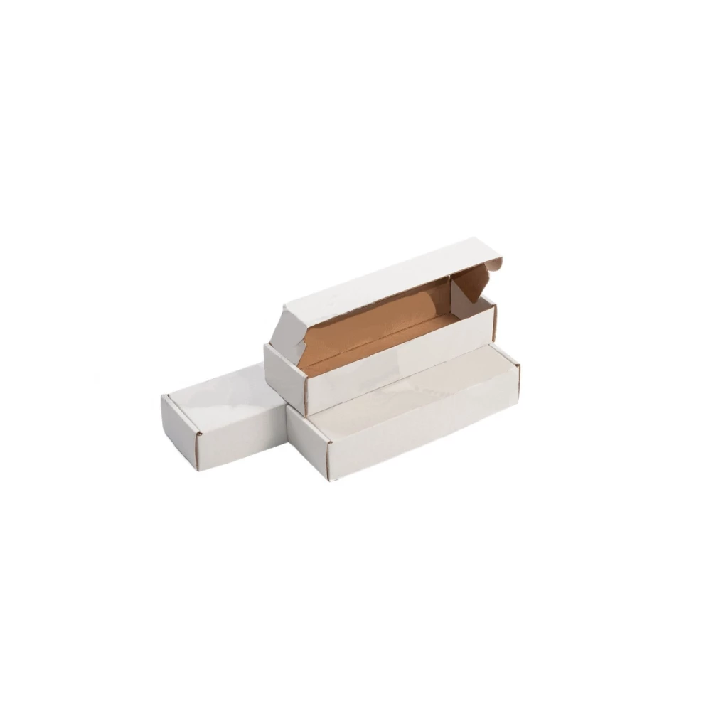 Картонна упаковка 200х62х40 мм. біла