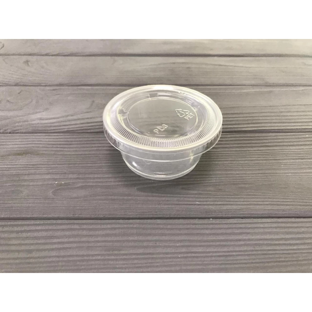 Соусник 96 мл без кришки прозорий, Китай