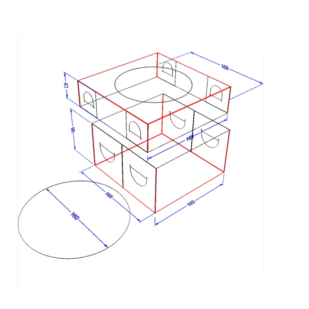 Упаковка для торта “Міні“ Крафт