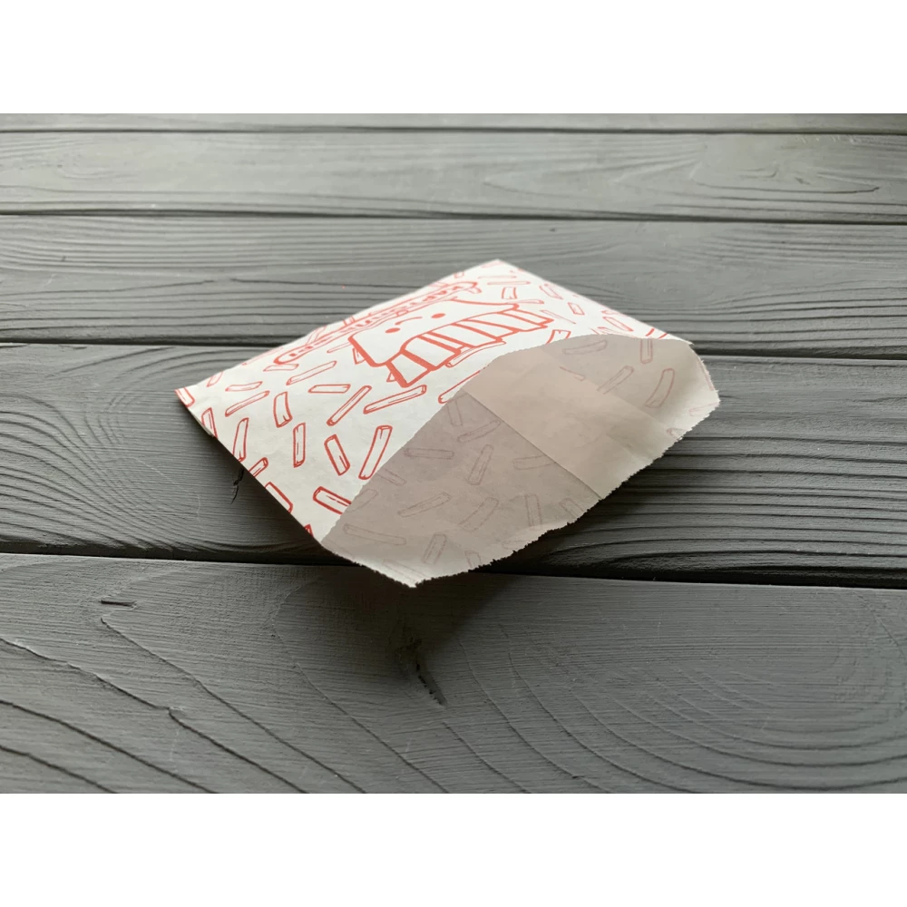 Упаковка для картоплі фрі міні (70-100г) 200Ф