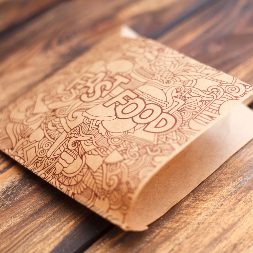 Упаковка для бургеров 66Ф (140х140 мм)