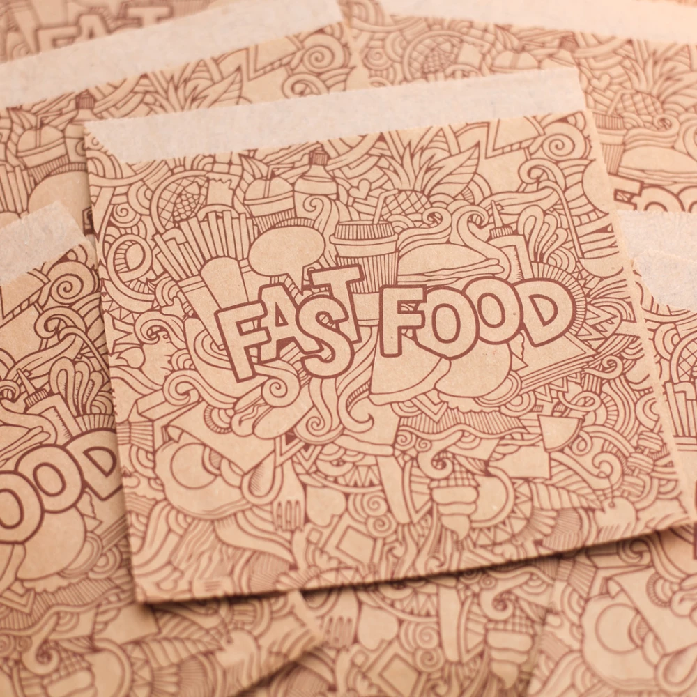 Упаковка для бургеров 66Ф (140х140 мм)