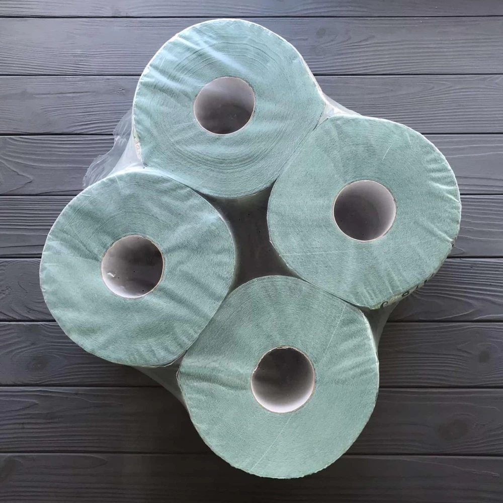 Туалетний папір Велетень зелена ТБ-01 (8 рулонів)