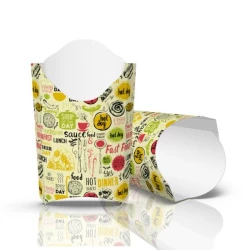 Упаковка для картоплі фрі Міді Світла (50шт/уп)