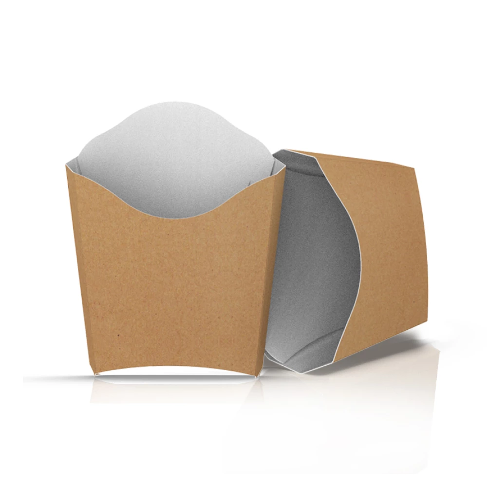 Упаковка для картоплі фрі Міні Крафт (50шт/уп)