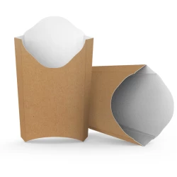 Упаковка для картоплі фрі Міді Крафт (50шт/уп)