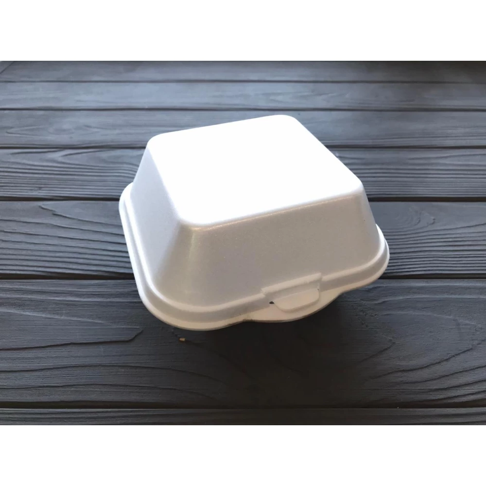 Ланч-бокс одноразовий білий HB7 135x135x70 мм (500 шт)