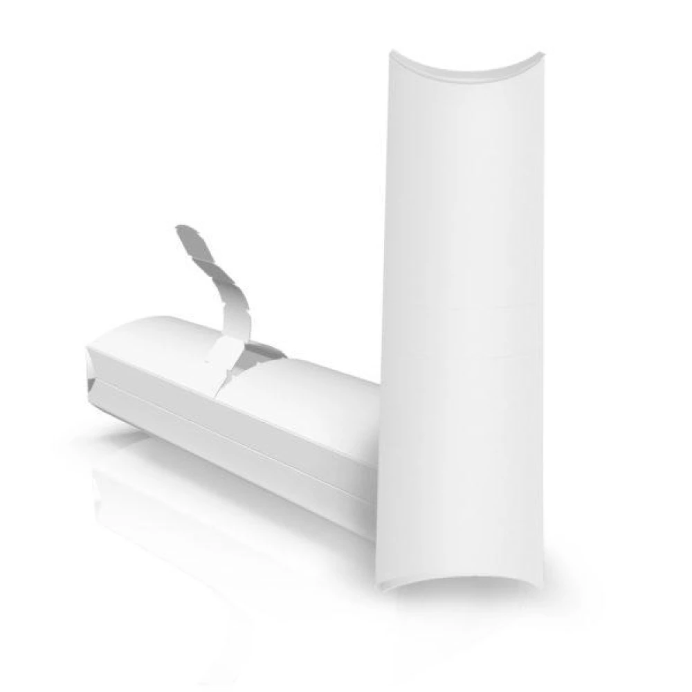 Картонна упаковка для шаурми, буріто. Біла (50шт/уп)