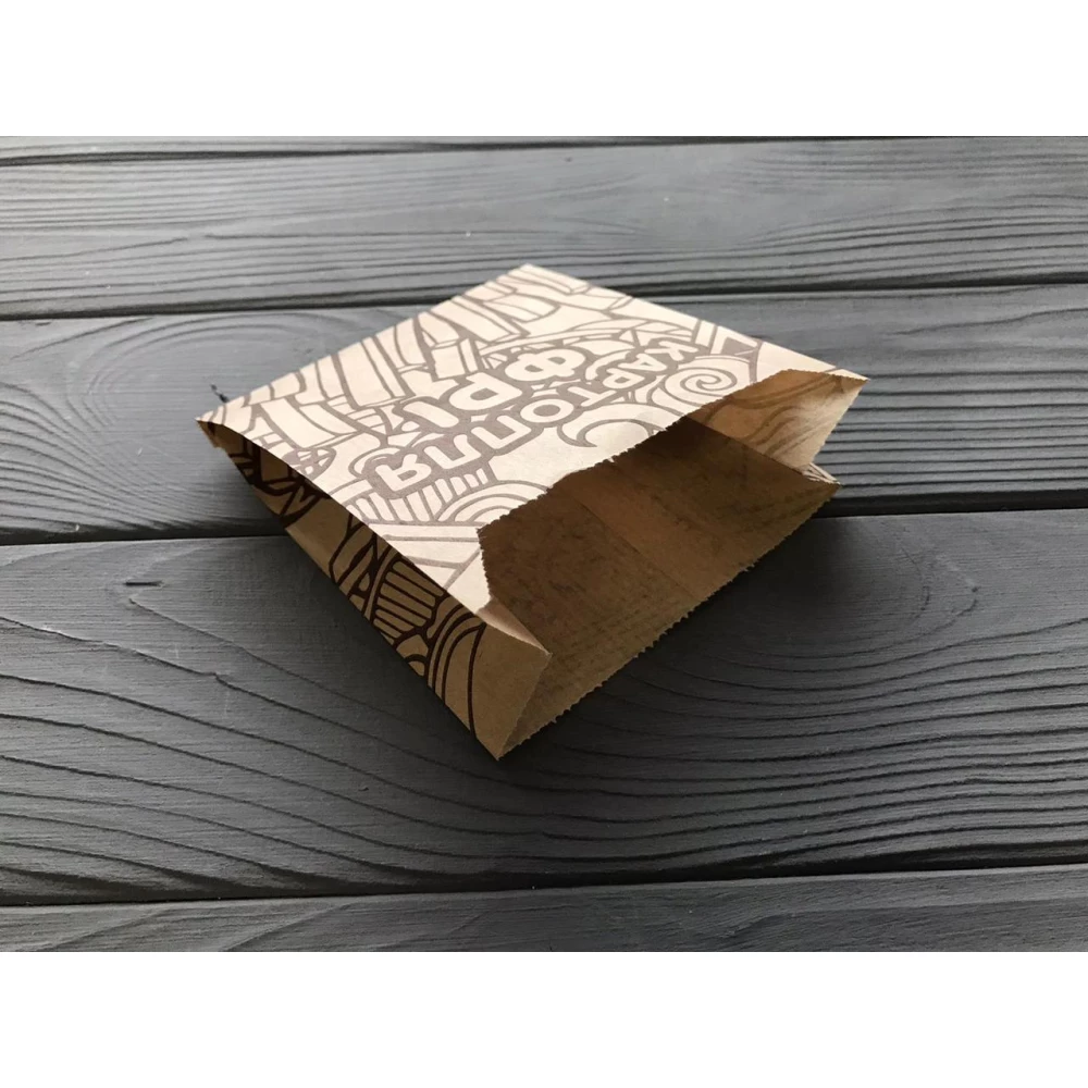 Упаковка для картофеля фри средняя (100-150г) 33Ф