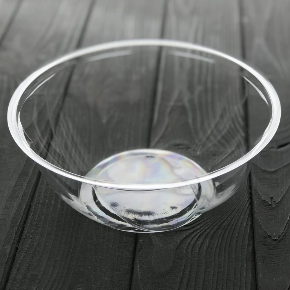 Салатник з кришкою 850 мл (прозорий низ, прозорий верх) 850P