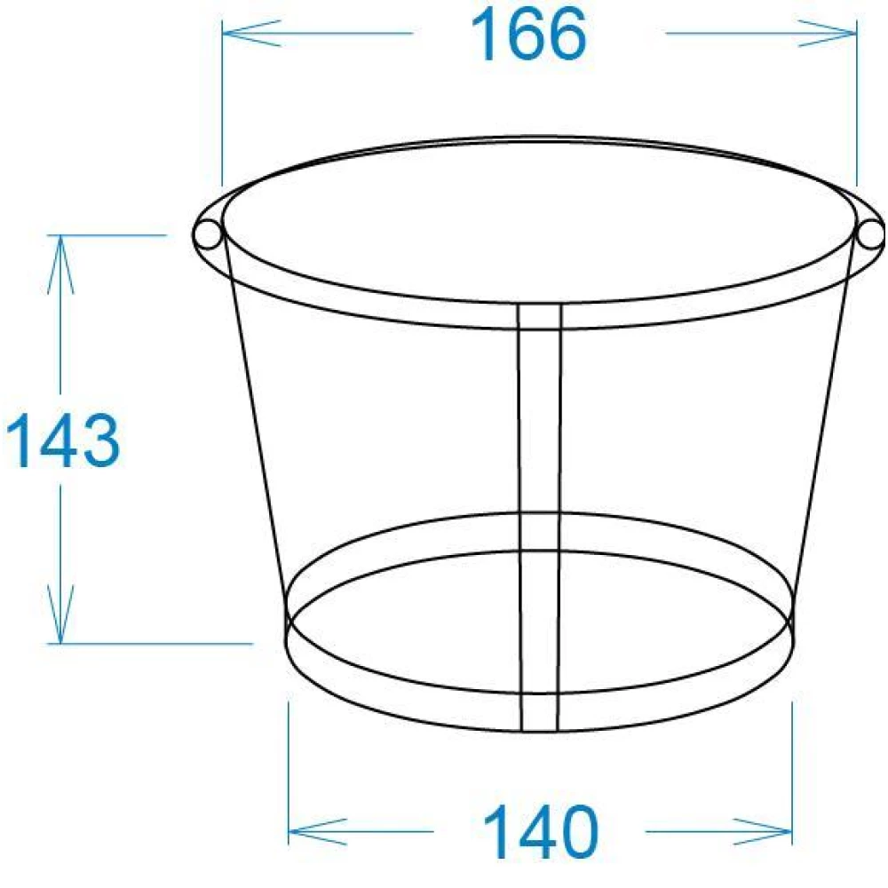 Картонний склянку 2,5 Л крафт
